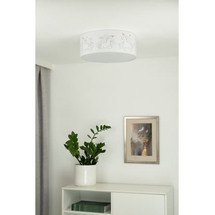 Duolla - Παιδικό οροφής φωτιστικό LED CORTINA LED/26W/230V διάμ. 40 εκ. 4000K