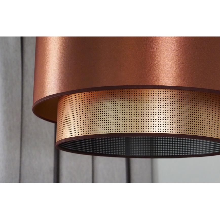 Duolla - Πλαφονιέρα οροφής COPPER SHINY 1xE27/15W/230V διάμετρος 45 cm χαλκός