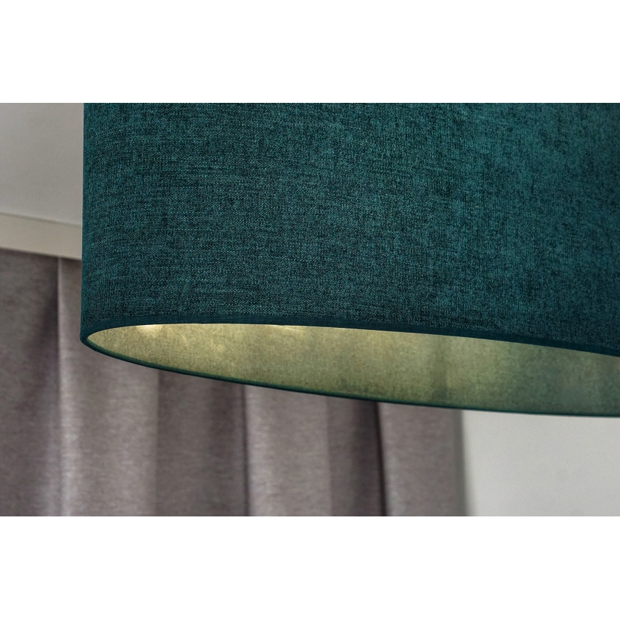 Duolla - Πλαφονιέρα οροφής OVAL 2xE27/15W/230V πράσινο