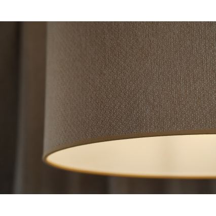 Duolla - Πλαφονιέρα οροφής ROLLER ECO RECYCLING 1xE27/15W/230V διάμετρος 45 cm κρεμ