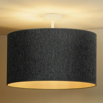 Duolla - Πλαφονιέρα οροφής ROLLER ECO RECYCLING 1xE27/15W/230V διάμετρος 45 cm πράσινο