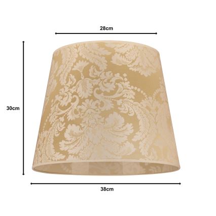 Duolla - Universal lampshade CLASSIC L E27 διάμετρος 38 cm χρυσό