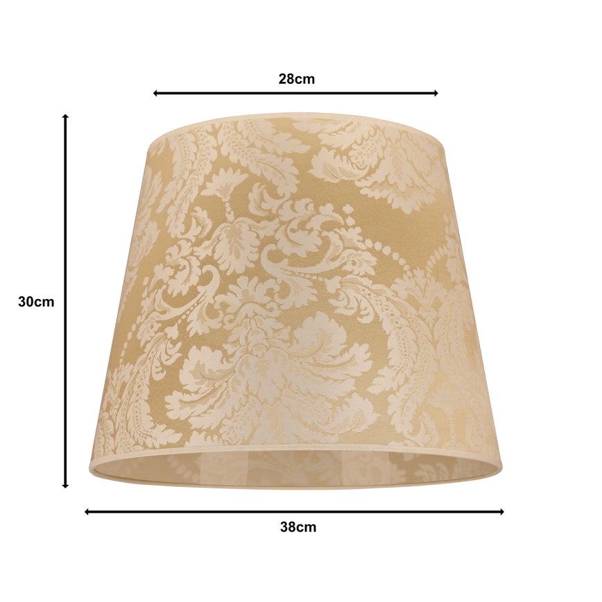 Duolla - Universal lampshade CLASSIC L E27 διάμετρος 38 cm χρυσό