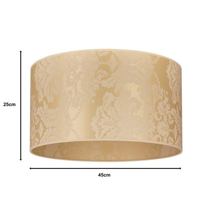 Duolla - Universal lampshade ROLLER E27 διάμετρος 45 cm χρυσό