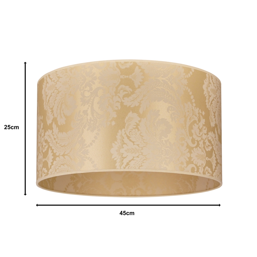 Duolla - Universal lampshade ROLLER E27 διάμετρος 45 cm χρυσό