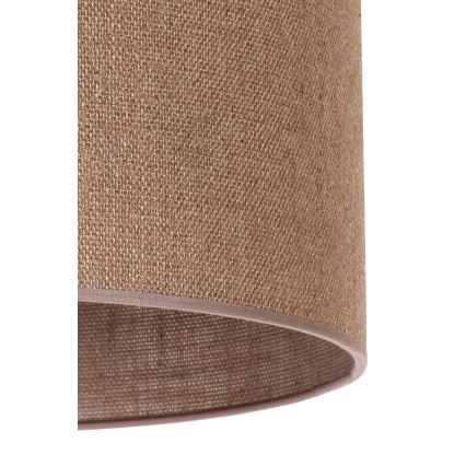 Duolla - Επιδαπέδιο φωτιστικό 1xE27/60W/230V διάμετρος 44 cm καφέ