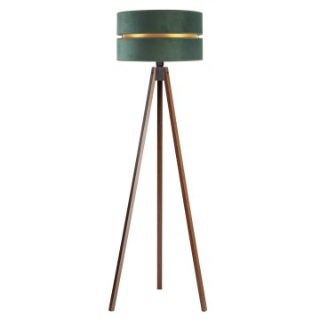 Duolla - Επιδαπέδιο φωτιστικό DUO 1xE27/60W/230V διάμετρος 44 cm πράσινο/βέγκε