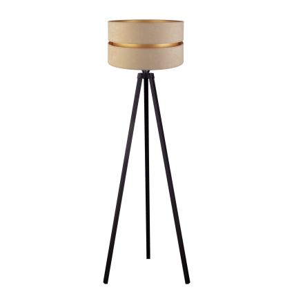 Duolla - Επιδαπέδιο φωτιστικό DUO 1xE27/60W/230V διάμετρος 44 cm μπεζ/βέγκε