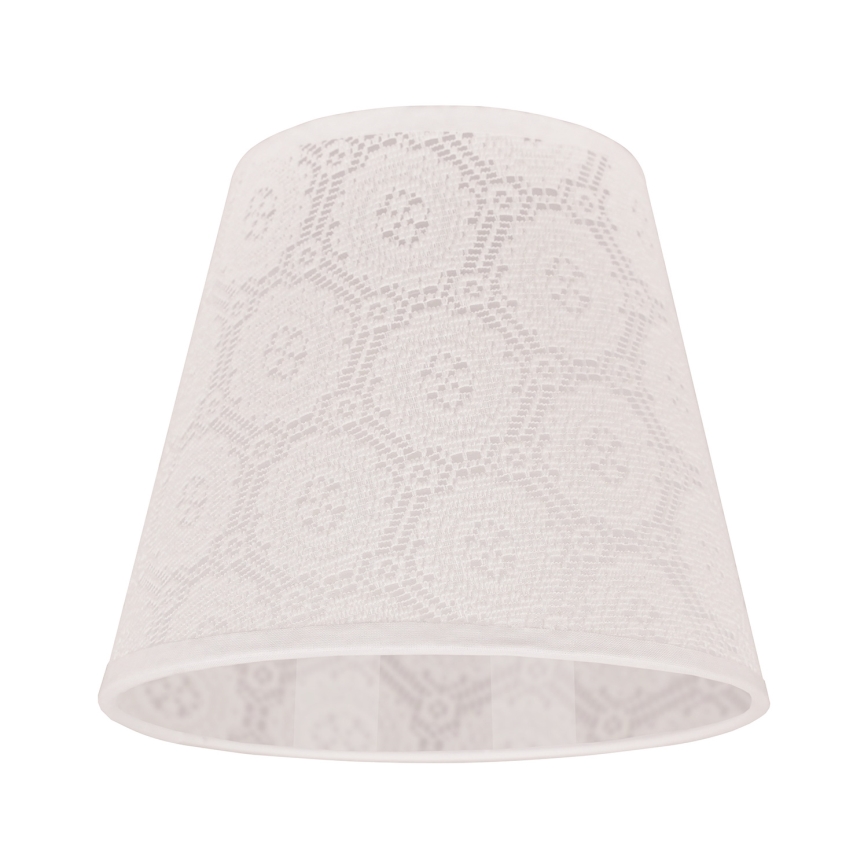 Duolla - Αμπαζούρ SOFIA XS E14 διάμετρος 18,5 cm λευκό