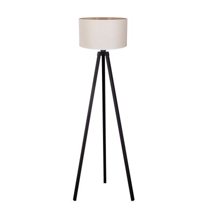 Duolla - Επιδαπέδιο φωτιστικό 1xE27/60W/230V διάμετρος 44 cm κρεμ/βέγκε