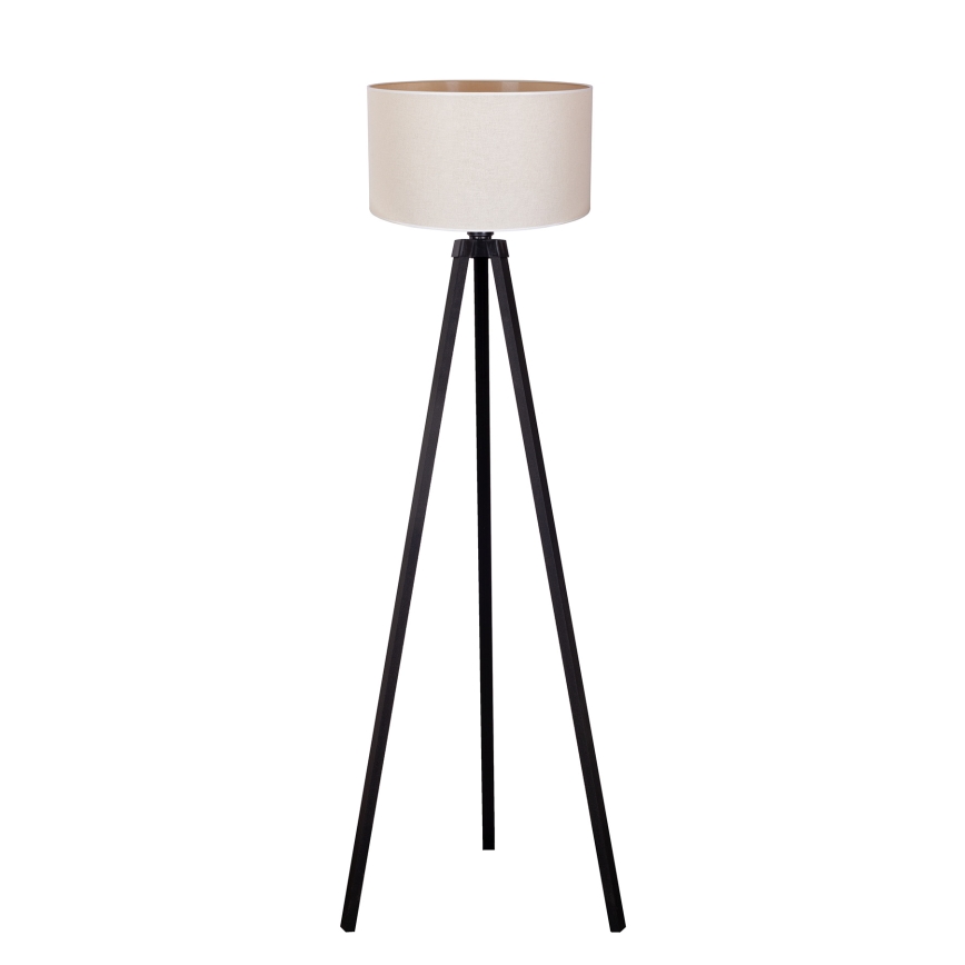 Duolla - Επιδαπέδιο φωτιστικό 1xE27/60W/230V διάμετρος 44 cm κρεμ/βέγκε