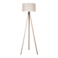 Duolla - Επιδαπέδιο φωτιστικό 1xE27/60W/230V διάμετρος 44 cm κρεμ/μπεζ