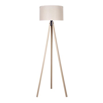 Duolla - Επιδαπέδιο φωτιστικό 1xE27/60W/230V διάμετρος 44 cm κρεμ/μπεζ