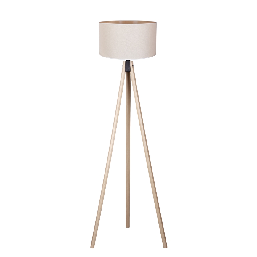 Duolla - Επιδαπέδιο φωτιστικό 1xE27/60W/230V διάμετρος 44 cm κρεμ/μπεζ