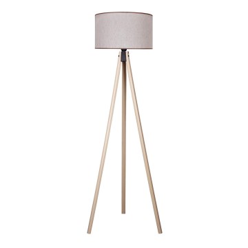 Duolla - Επιδαπέδιο φωτιστικό 1xE27/60W/230V διάμετρος 44 cm μπεζ