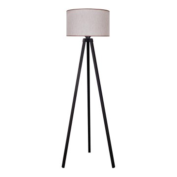 Duolla - Επιδαπέδιο φωτιστικό 1xE27/60W/230V διάμετρος 44 cm μπεζ/βέγκε