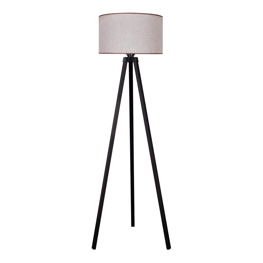 Duolla - Επιδαπέδιο φωτιστικό 1xE27/60W/230V διάμετρος 44 cm μπεζ/βέγκε