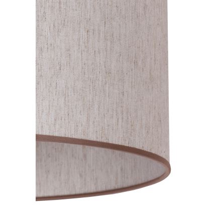 Duolla - Επιδαπέδιο φωτιστικό 1xE27/60W/230V διάμετρος 44 cm μπεζ/βέγκε