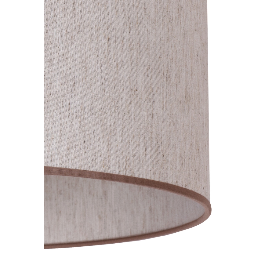 Duolla - Επιδαπέδιο φωτιστικό 1xE27/60W/230V διάμετρος 44 cm μπεζ/βέγκε