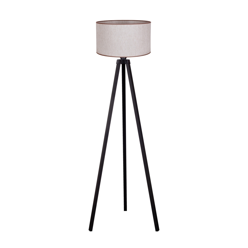 Duolla - Επιδαπέδιο φωτιστικό 1xE27/60W/230V διάμετρος 44 cm μπεζ/βέγκε