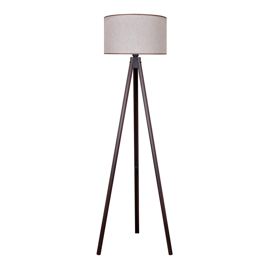 Duolla - Επιδαπέδιο φωτιστικό 1xE27/60W/230V διάμετρος 44 cm μπεζ/βέγκε