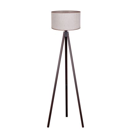 Duolla - Επιδαπέδιο φωτιστικό 1xE27/60W/230V διάμετρος 44 cm μπεζ/βέγκε
