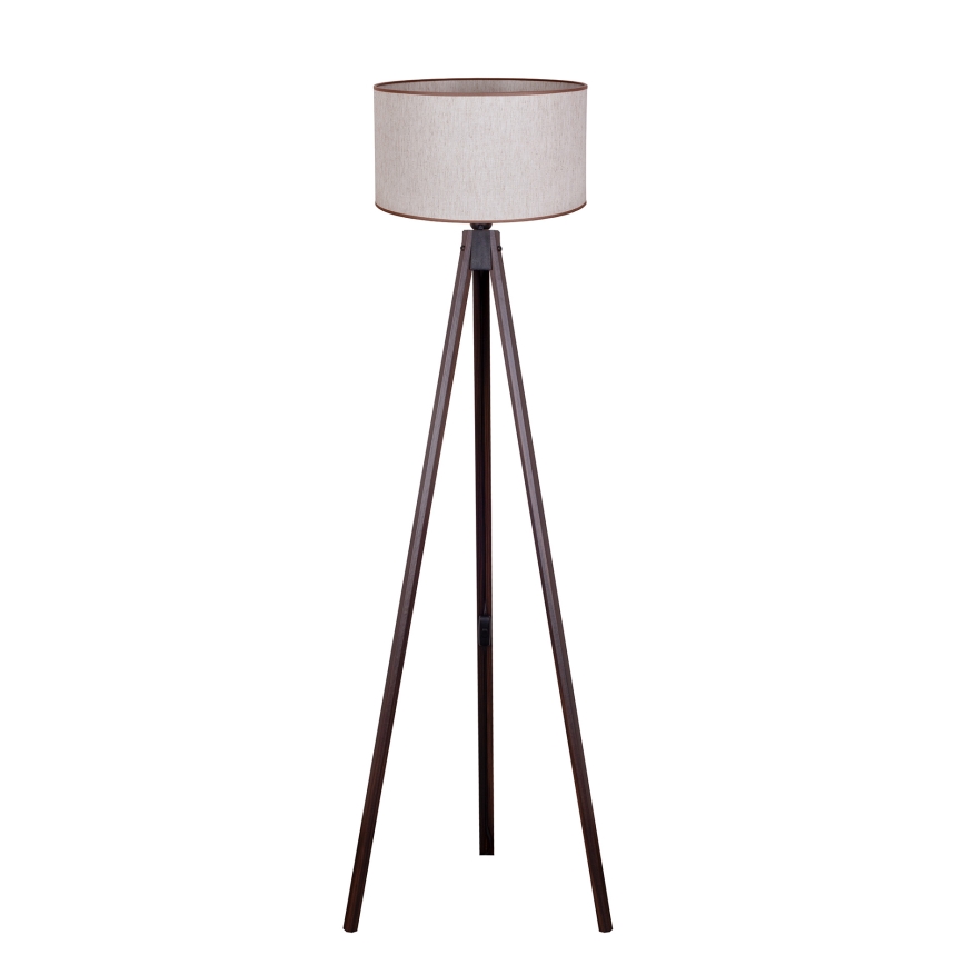 Duolla - Επιδαπέδιο φωτιστικό 1xE27/60W/230V διάμετρος 44 cm μπεζ/βέγκε