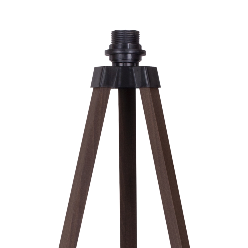 Duolla - Επιδαπέδιο φωτιστικό 1xE27/60W/230V διάμετρος 44 cm μπεζ/καφέ