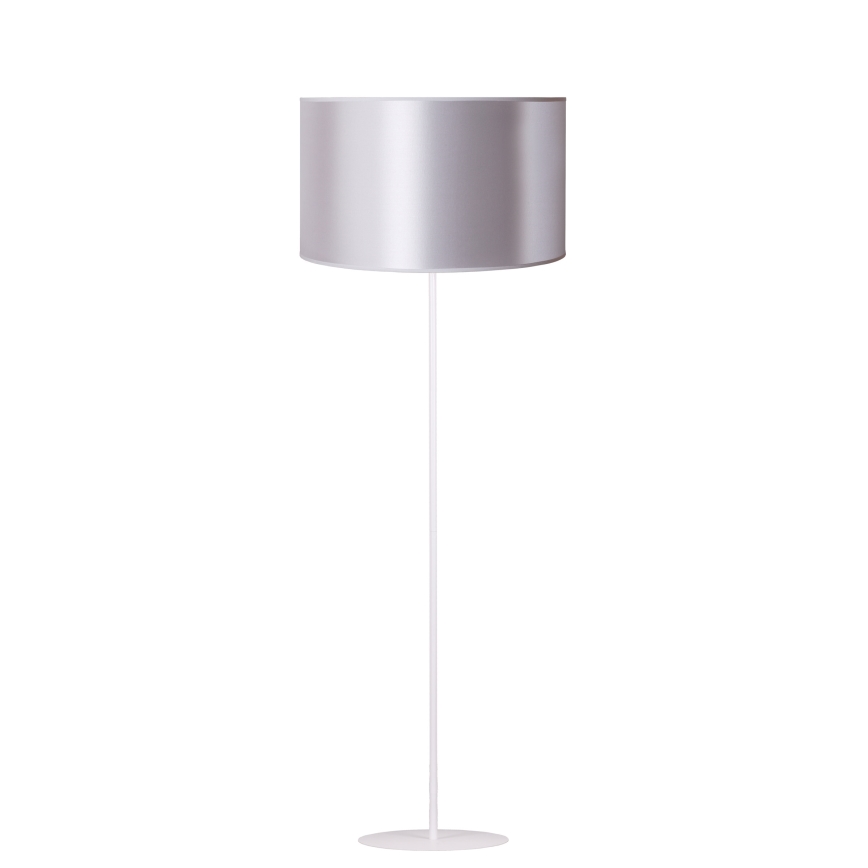 Duolla - Επιδαπέδιο φωτιστικό CANNES 1xE27/15W/230V διάμετρος 45 cm ασημί/χαλκός/λευκό