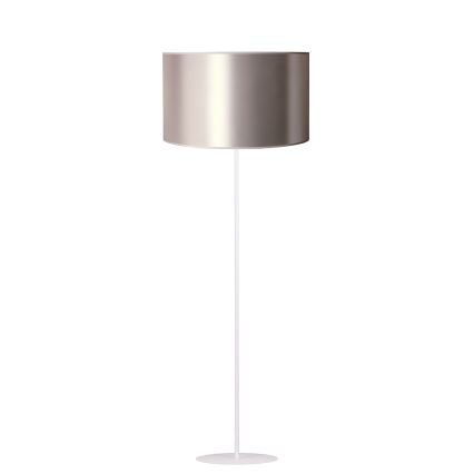 Duolla - Επιδαπέδιο φωτιστικό CANNES 1xE27/15W/230V διάμετρος 45 cm ασημί/χαλκός/λευκό