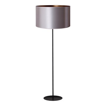 Duolla - Επιδαπέδιο φωτιστικό CANNES 1xE27/15W/230V διάμετρος 45 cm ασημί/χαλκός/μαύρο