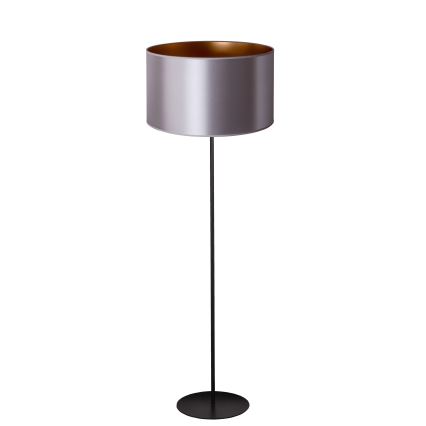 Duolla - Επιδαπέδιο φωτιστικό CANNES 1xE27/15W/230V διάμετρος 45 cm ασημί/χαλκός/μαύρο