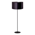 Duolla - Επιδαπέδιο φωτιστικό CANNES 1xE27/15W/230V διάμετρος 45 cm μαύρο/ασημί
