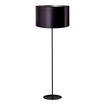 Duolla - Επιδαπέδιο φωτιστικό CANNES 1xE27/15W/230V διάμετρος 45 cm μαύρο/ασημί