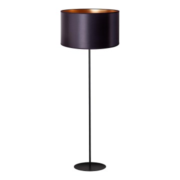 Duolla - Επιδαπέδιο φωτιστικό CANNES 1xE27/15W/230V διάμετρος 45 cm μαύρο/χαλκός