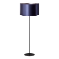 Duolla - Επιδαπέδιο φωτιστικό CANNES 1xE27/15W/230V διάμετρος 45 cm μωβ/ασημί/μαύρο