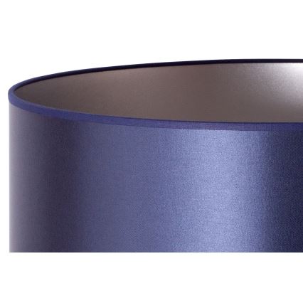 Duolla - Επιδαπέδιο φωτιστικό CANNES 1xE27/15W/230V διάμετρος 45 cm μωβ/ασημί/μαύρο