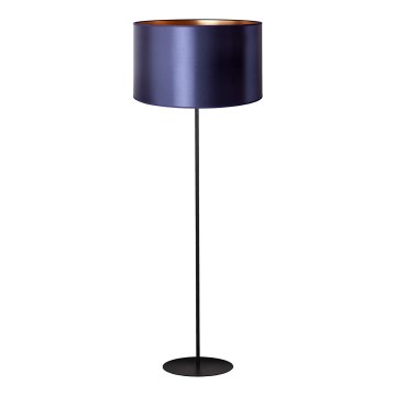 Duolla - Επιδαπέδιο φωτιστικό CANNES 1xE27/15W/230V διάμετρος 45 cm μωβ/χαλκός/μαύρο