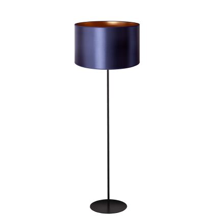 Duolla - Επιδαπέδιο φωτιστικό CANNES 1xE27/15W/230V διάμετρος 45 cm μωβ/χαλκός/μαύρο
