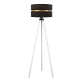 Duolla - Επιδαπέδιο φωτιστικό DUO 1xE27/60W/230V διάμετρος 44 cm μαύρο/λευκό