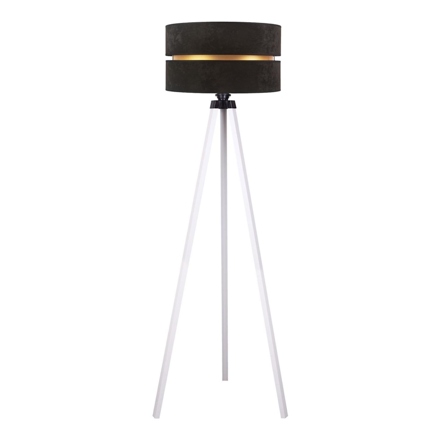 Duolla - Επιδαπέδιο φωτιστικό DUO 1xE27/60W/230V διάμετρος 44 cm μαύρο/λευκό