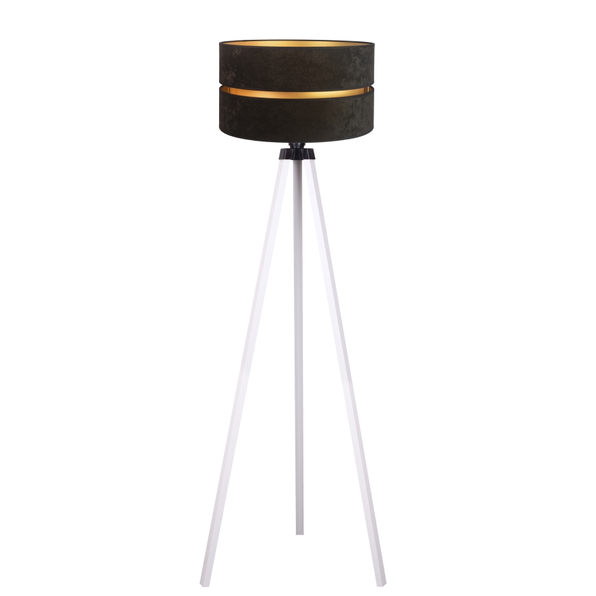 Duolla - Επιδαπέδιο φωτιστικό DUO 1xE27/60W/230V διάμετρος 44 cm μαύρο/λευκό
