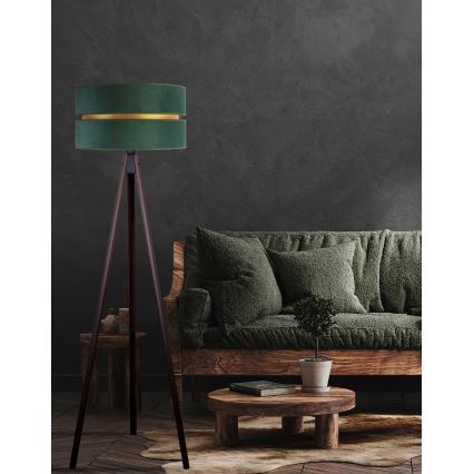 Duolla - Επιδαπέδιο φωτιστικό DUO 1xE27/60W/230V διάμετρος 44 cm πράσινο/βέγκε