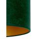 Duolla - Επιτραπέζια λάμπα ROLLER 1xE14/15W/230V σκούρο πράσινο /χρυσαφί