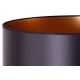 Duolla - Επιτραπέζιο φωτιστικό CANNES 1xE14/15W/230V 20 cm μαύρο/χάλκινο