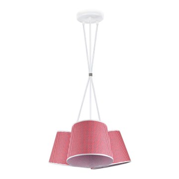 Duolla - Κρεμαστό φωτιστικό ROSSA 3xE27/40W/230V διάμετρος 40 cm