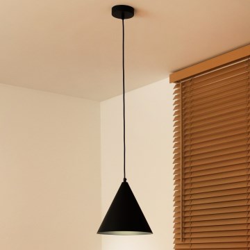 Duolla - Κρεμαστό φωτιστικό με καλώδιο IRONLINE 1xG9/3W/230V Ø 25 εκ. μαύρο
