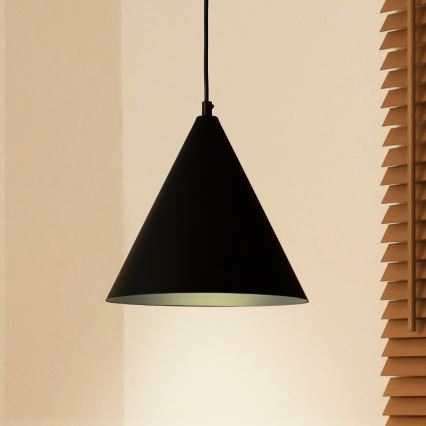 Duolla - Κρεμαστό φωτιστικό με καλώδιο IRONLINE 1xG9/3W/230V Ø 25 εκ. μαύρο