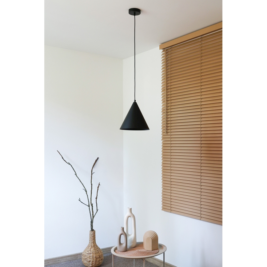 Duolla - Κρεμαστό φωτιστικό με καλώδιο IRONLINE 1xG9/3W/230V Ø 25 εκ. μαύρο