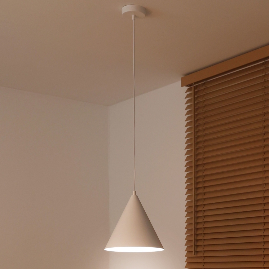Duolla - Κρεμαστό φωτιστικό με καλώδιο IRONLINE 1xG9/3W/230V, διάμ. 25 εκ., λευκό